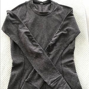 Lululemon herringbone long sleeve shirt